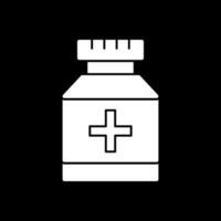 Pill jar Vector Icon Design