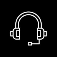 Headset Vector Icon Design