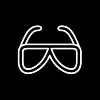 Safety glasses Vector Icon Design