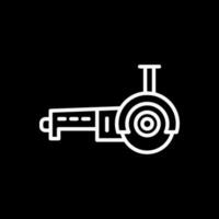 Angle grinder Vector Icon Design