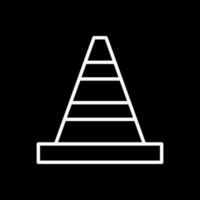 Traffic cone Vector Icon Design