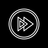 Fast Forward Vector Icon Design