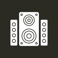 Speaker Vector Icon Design