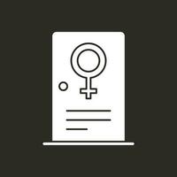 Gender Vector Icon Design