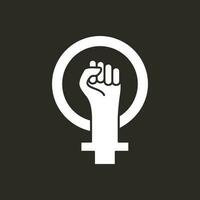 Feminism Vector Icon Design