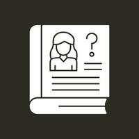 Book Vector Icon Design