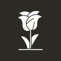 Tulip Vector Icon Design