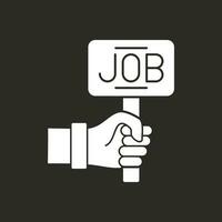 Job Vector Icon Design