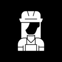 Female Worker Vector Icon Design