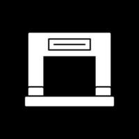 Fireplace Vector Icon Design