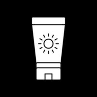 Sun block Vector Icon Design