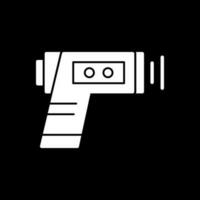 diseño de icono de vector de pistola de termómetro