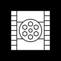 diseño de icono de vector de carrete de película