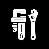 Pipe wrench Vector Icon Design