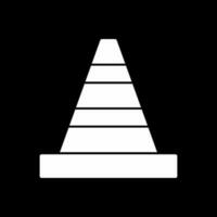 Traffic cone Vector Icon Design