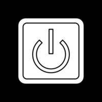 Power Button Off Vector Icon Design