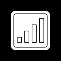 Signal Bars Vector Icon Design