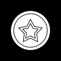 diseño de icono de vector de estrella