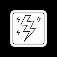 Lightning Bolt Vector Icon Design