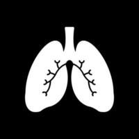 diseño de icono de vector de pulmones