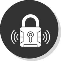 Smart lock Vector Icon Design