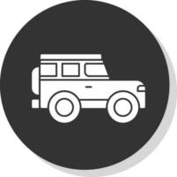 diseño de icono de vector de jeep