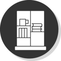 Book Case Vector Icon Design