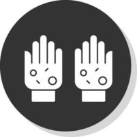 Dirty hands Vector Icon Design