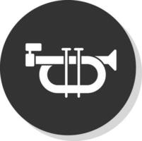 Trumpet Vector Icon Design