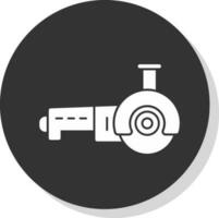 Angle grinder Vector Icon Design