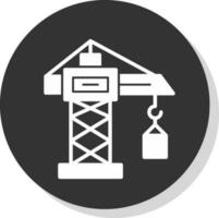 Crane Vector Icon Design