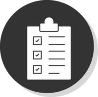 List Vector Icon Design