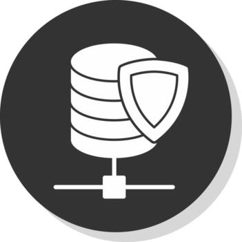 diseño de icono de vector de base de datos