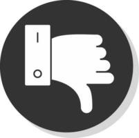 Dislike Vector Icon Design