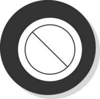 Ban Circle Vector Icon Design