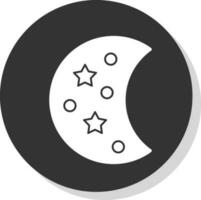 Moon Phase Vector Icon Design