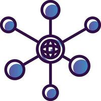 Network Vector Icon Design