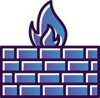 Firewall Vector Icon Design