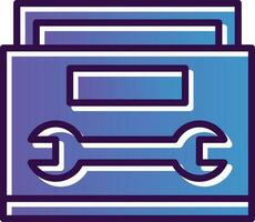 Spanner Vector Icon Design