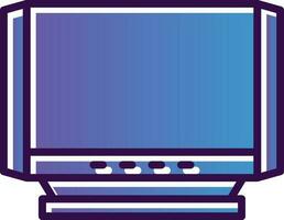 Television Vector Icon Design