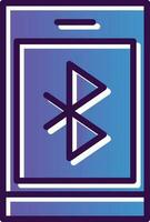 diseño de icono de vector de bluetooth