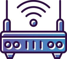 Router Vector Icon Design