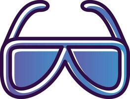 Safety glasses Vector Icon Design