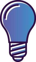 Light bulb Vector Icon Design