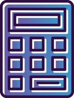 diseño de icono de vector de calculadora