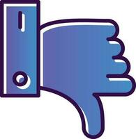 Dislike Vector Icon Design