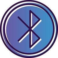 diseño de icono de vector de bluetooth