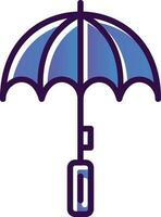 Umbrella Vector Icon Design