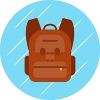 Backpack Vector Icon Design