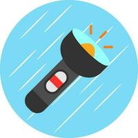 Flashlight Vector Icon Design